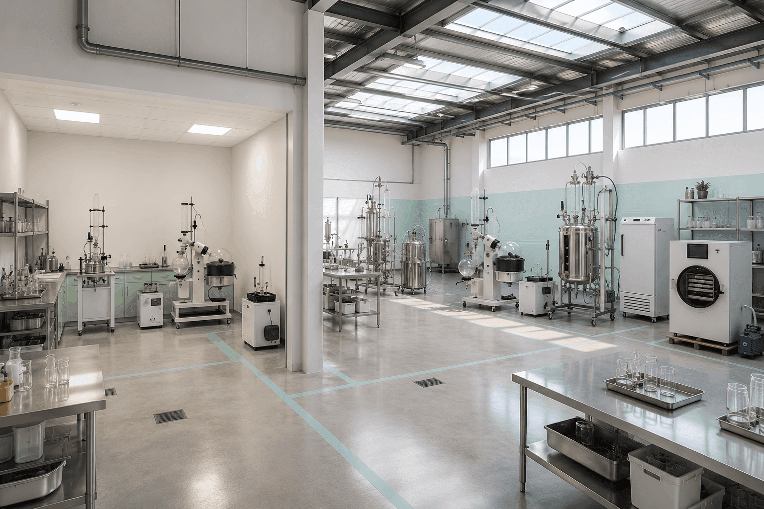 Cannabis lab equipment for Type 6 vs Type 7 licenses