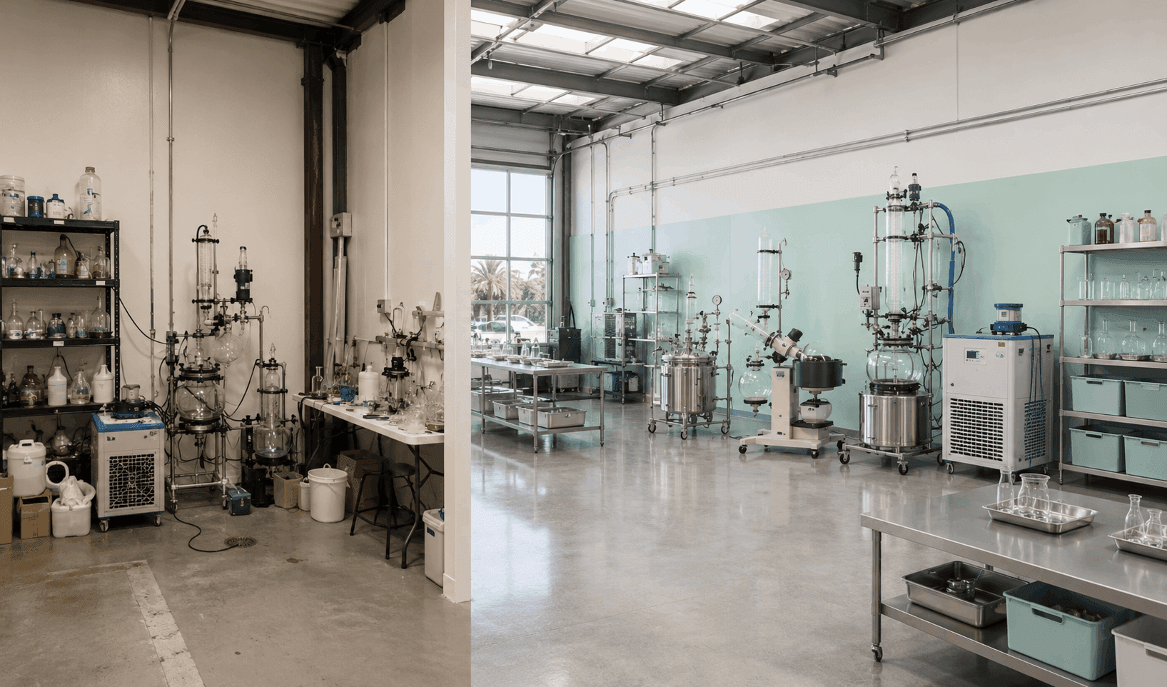 Common cannabis lab equipment setup mistakes in extraction facility
