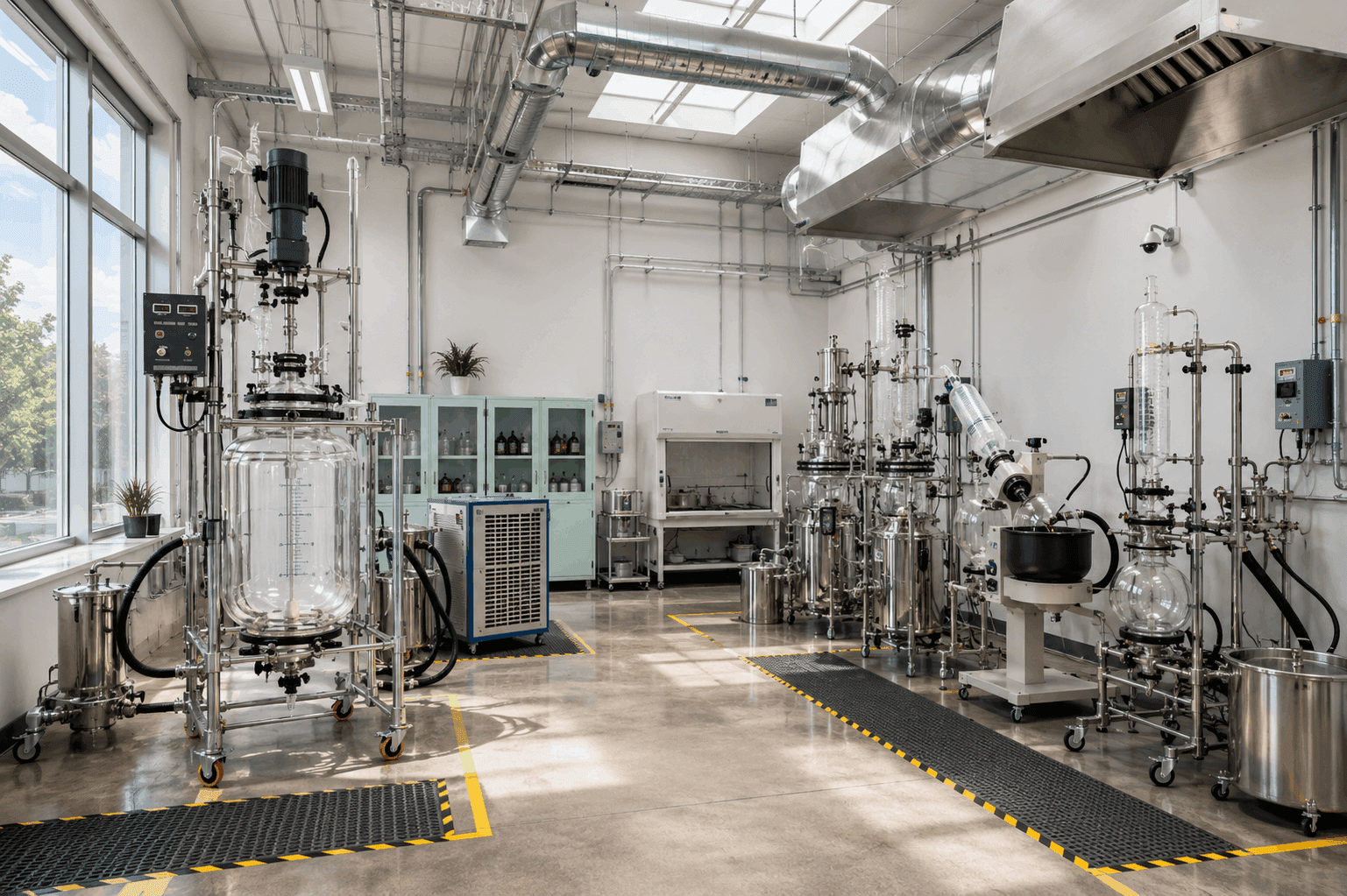 Cannabis extraction lab requirements and equipment layout