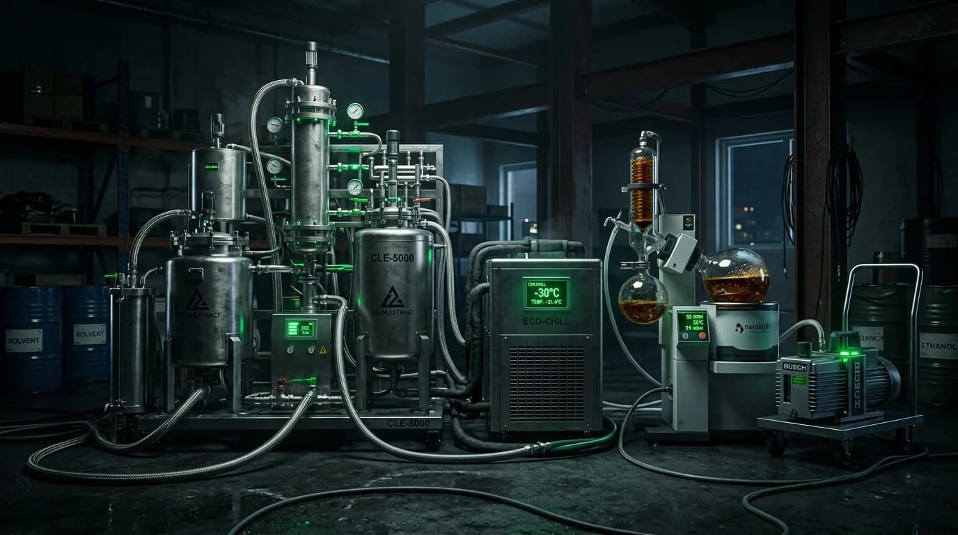 How to Set Up a Cannabis Extraction Lab: The Complete Equipment Guide