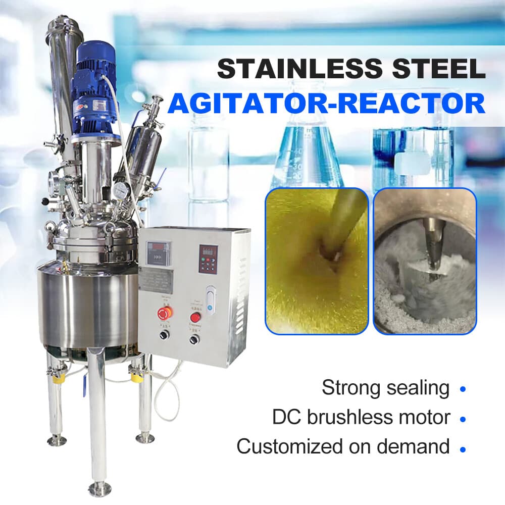 ZZKD SSCC-20L Glass Reactor — 20L