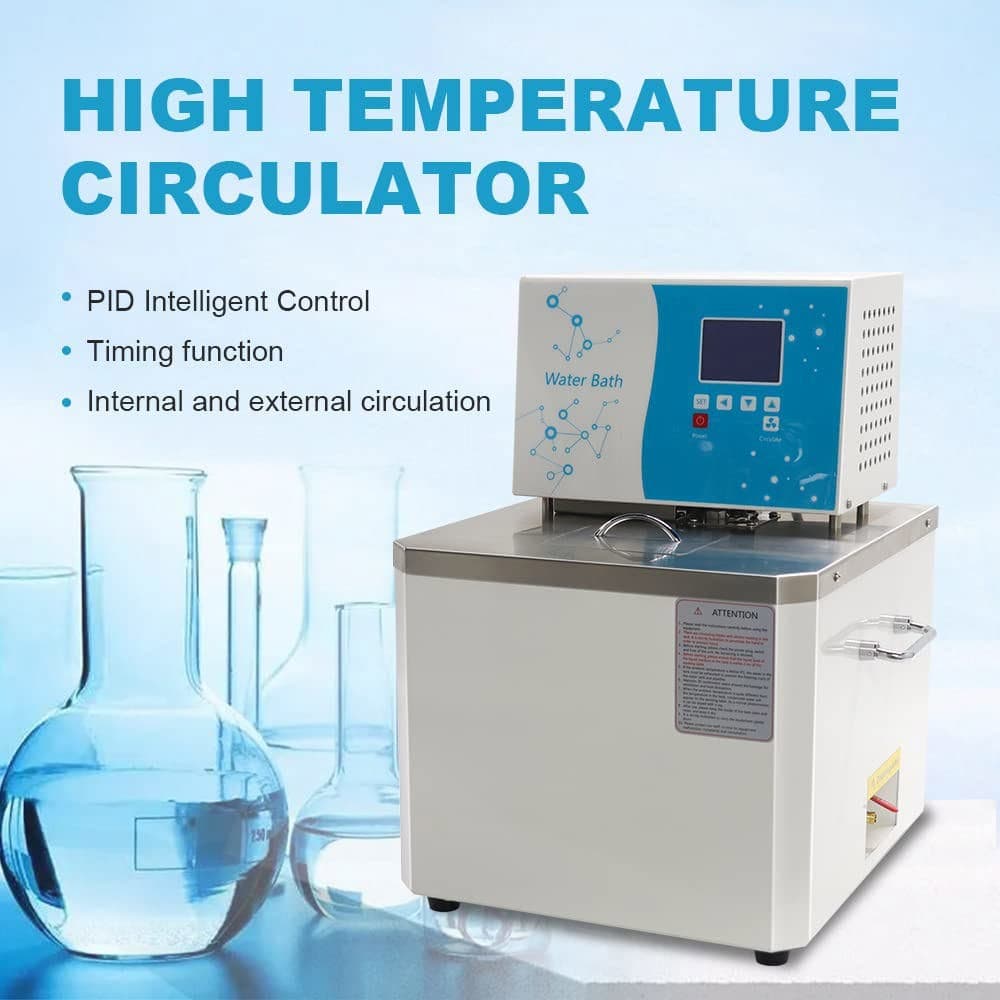 10L Heater Water Oil Bath RT~300℃ Lab High Temperature Thermostatic Circulator
