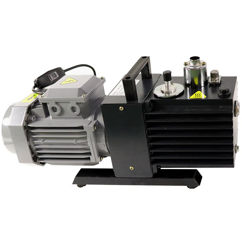 2 Stage Oil-sealed Rotary Vane Vacuum Pump for Vacuum Drying Reaction 220V USA