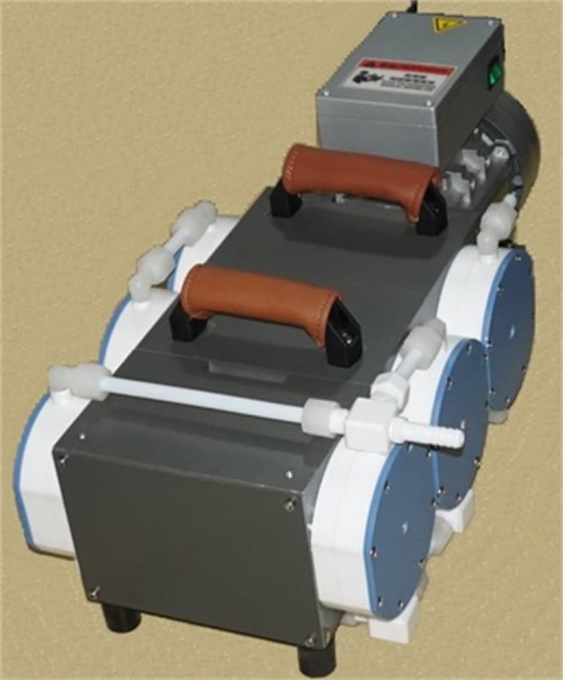 Chemical Resistant Diaphragm Vacuum Pump Oil Free Vacuum Pump 2mbar 115L/min