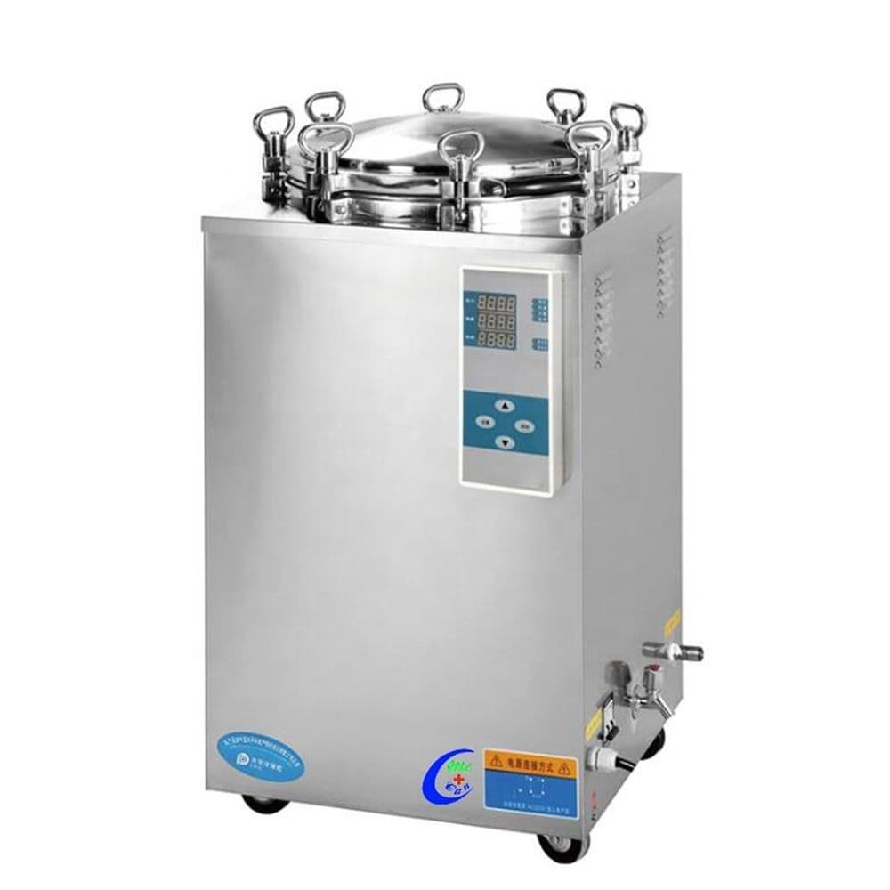 75L Vertical Pressure Stainless Steel Steam Sterilizer Autoclave Semi-automatic