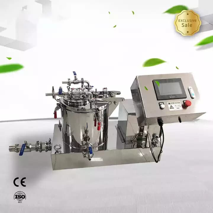 Lab Jacket Integrated Centrifuge Plant Oil Essence Ethanol Liquid Extractor 220V