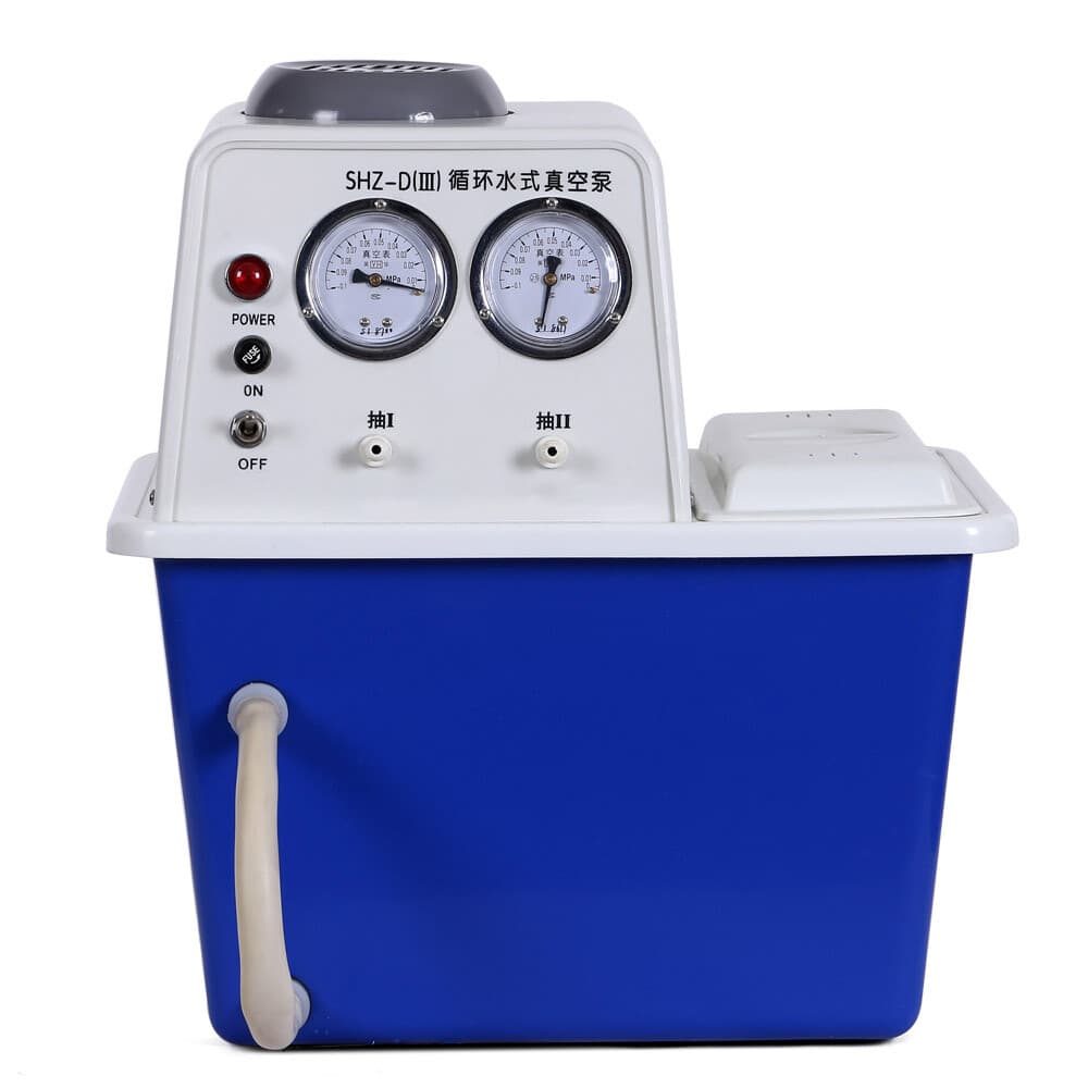 Lab Circulating Water Vacuum Pump Double-gauge Double-tap Mini Vacuum Suction