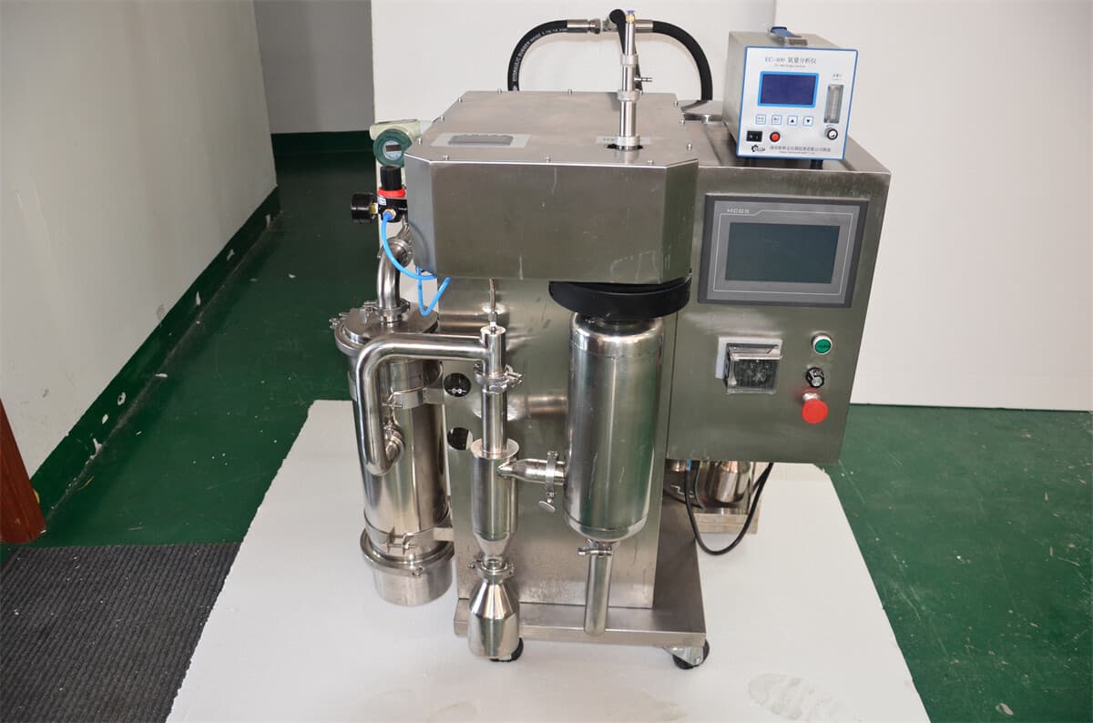 Lab Mini Stainless Steel Explosion-proof Closed Organic Solvent Spray Dryer 220V