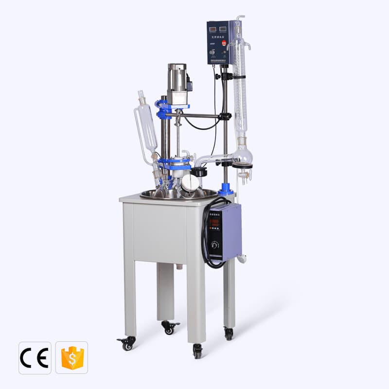 ZZKD Chemical Reactor Glass Reactor — 10L