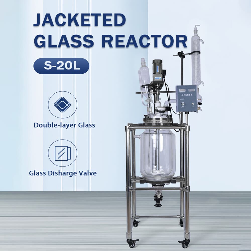 MTST S-20L Glass Reactor — 20L